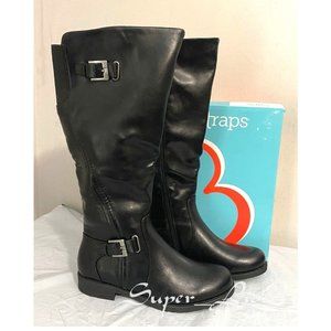 NEW BareTraps Women's Carmen Tall Riding Boots - BLACK